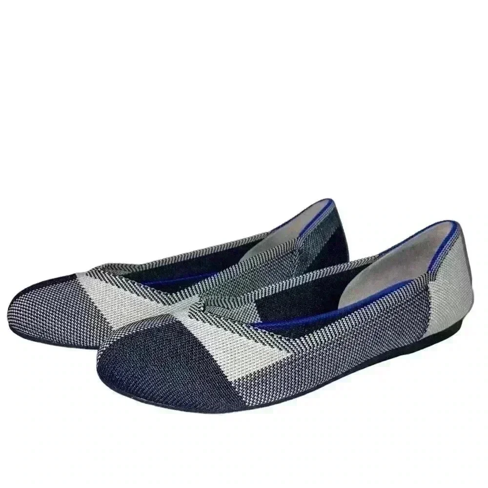 NEW Rothy's Captoe Black Flats New